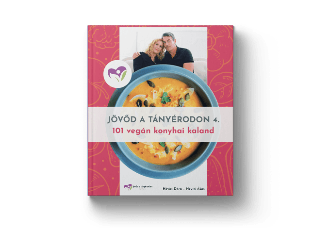 Hévízi Ákos - Hévízi Dóra Jövőd a tányérodon 4. receptkönyv