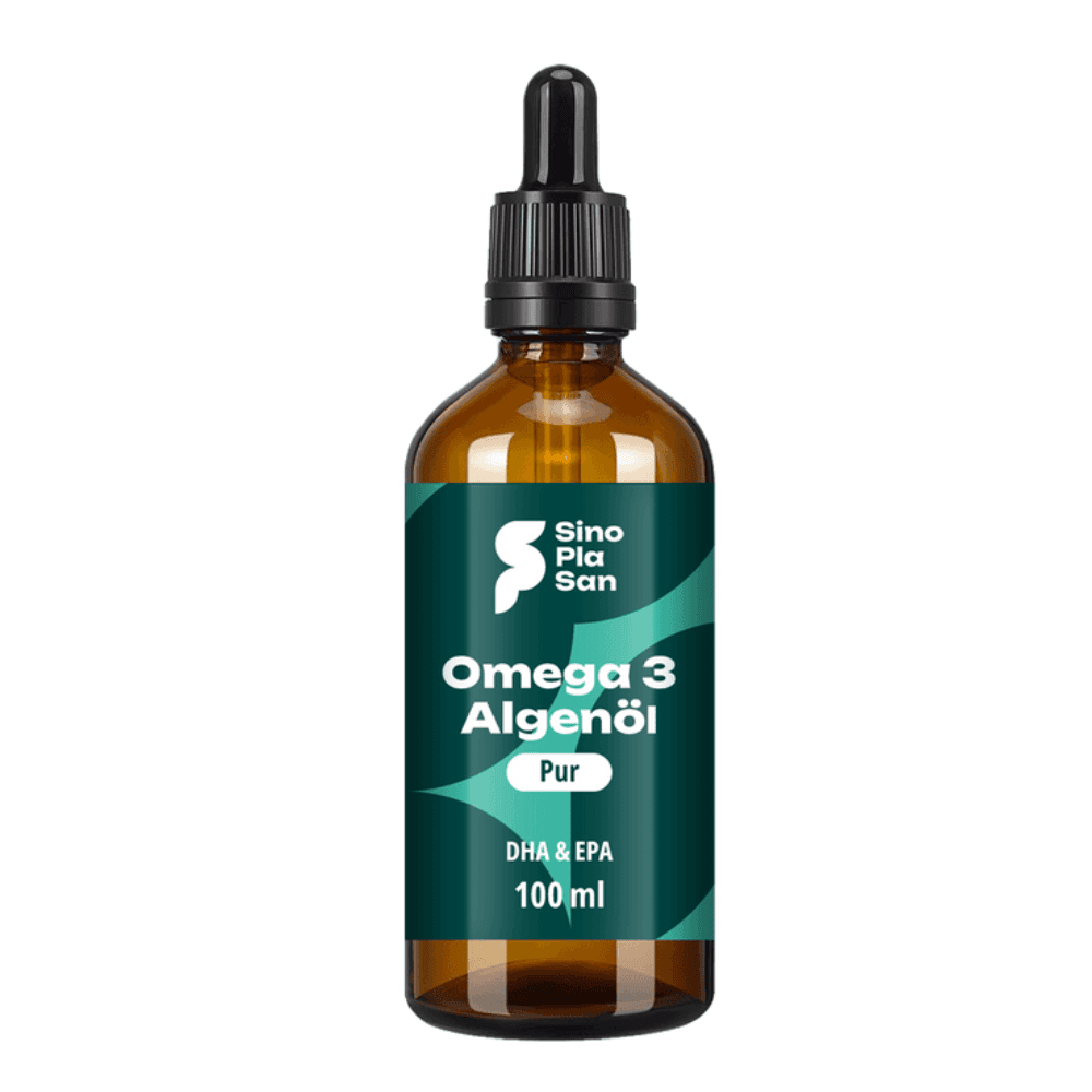 Sinoplasan Omega-3 Algaolaj PURE + Vit E 100 ml