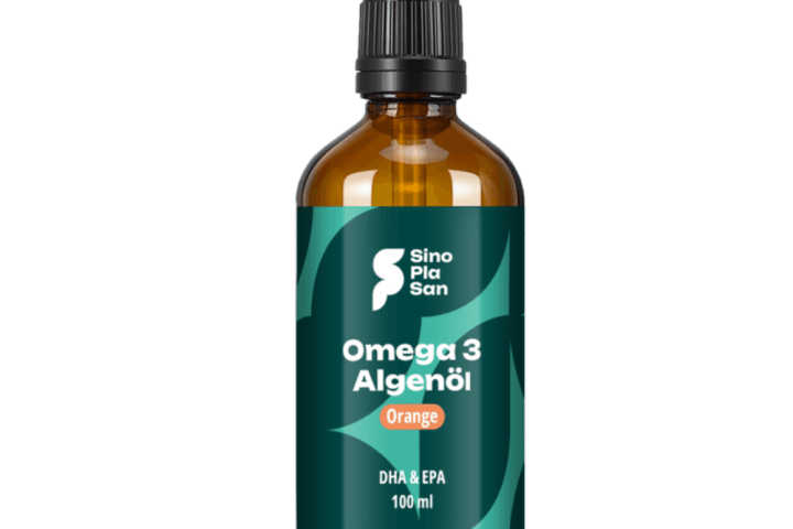 Sinoplasan Omega-3 Algaolaj DHA+EPA Narancsos 100 ml