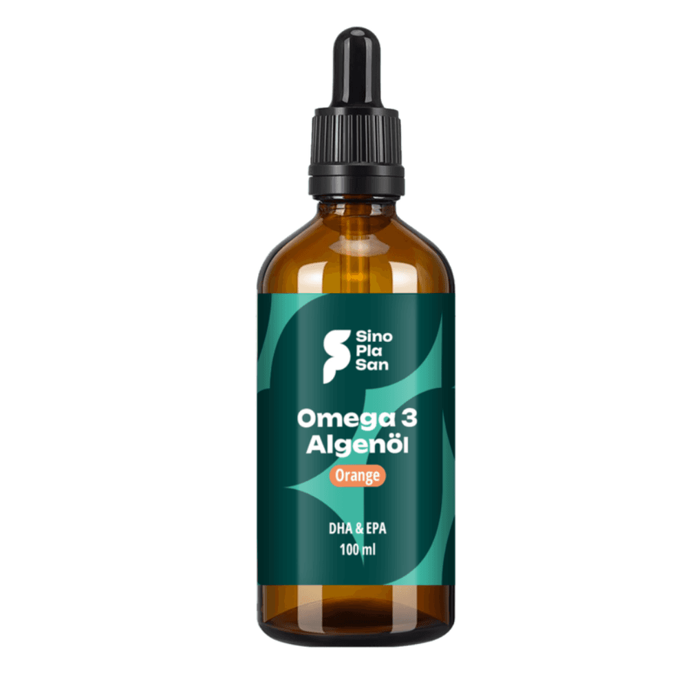 Sinoplasan Omega-3 Algaolaj DHA+EPA Narancsos 100 ml