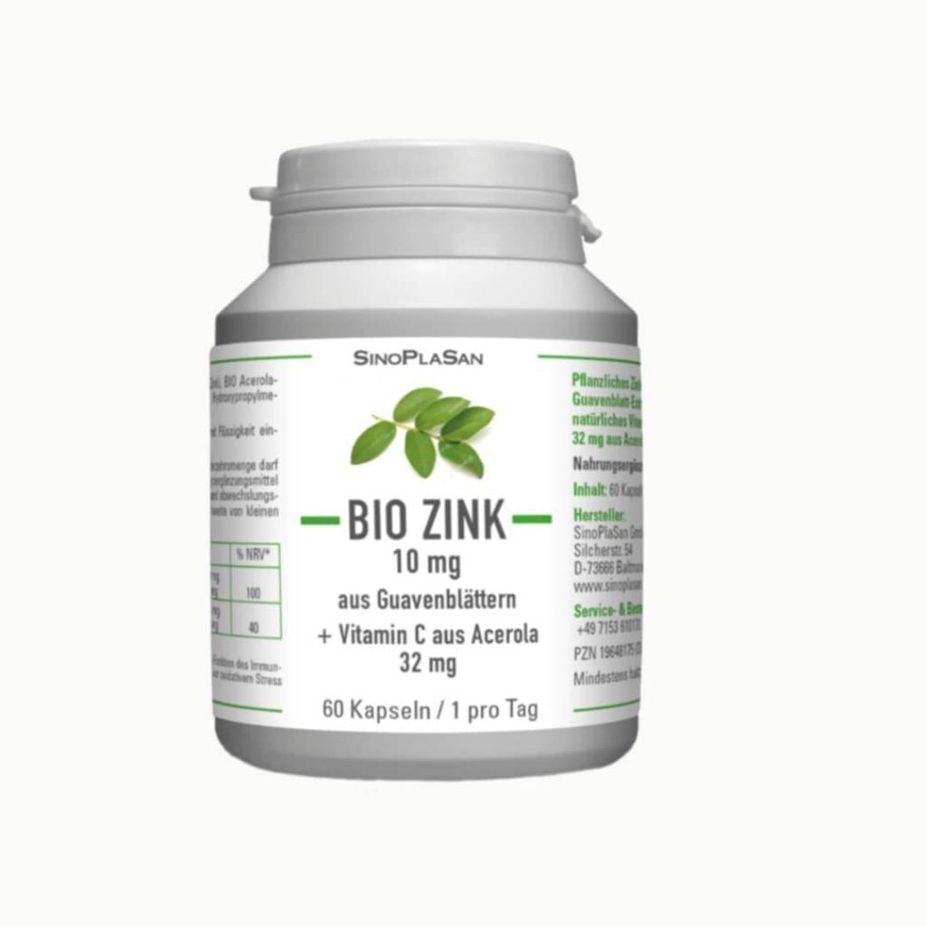 Sinoplasan BIO Cink 10 mg 60 kapszula