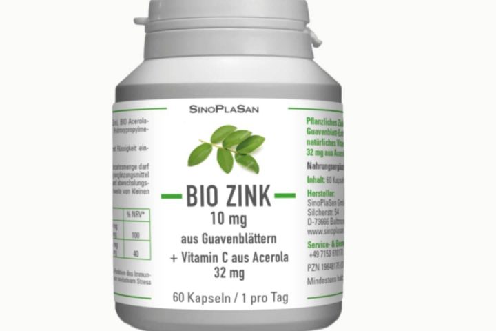 Sinoplasan BIO Cink 10 mg 60 kapszula