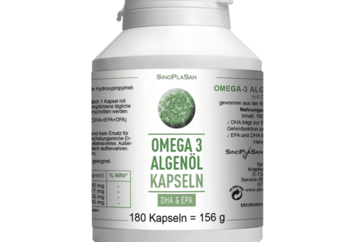 Sinoplasan Omega-3 Algaolaj DHA+EPA 180 db kapszula