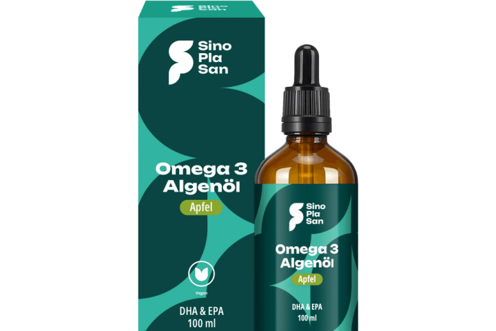 Sinoplasan Omega-3 Algaolaj DHA+EPA Almás 100 ml