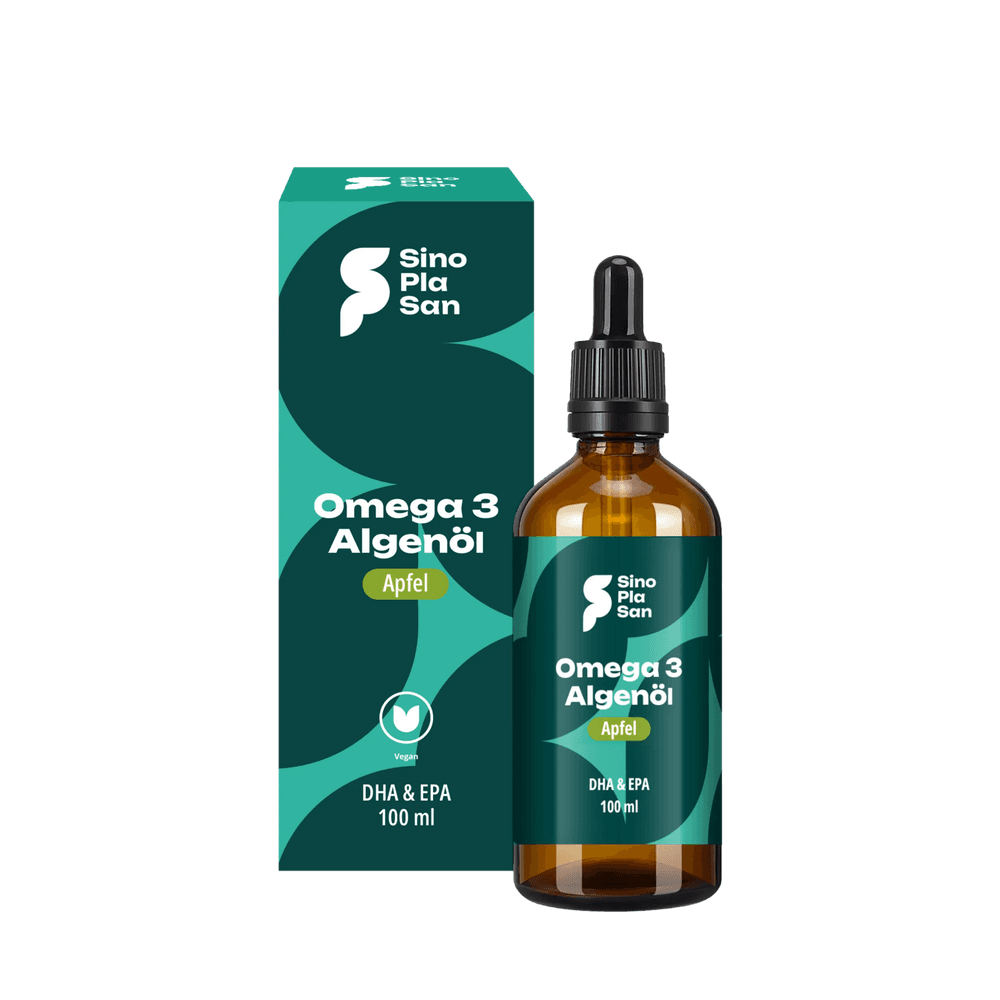 Sinoplasan Omega-3 Algaolaj DHA+EPA Almás 100 ml